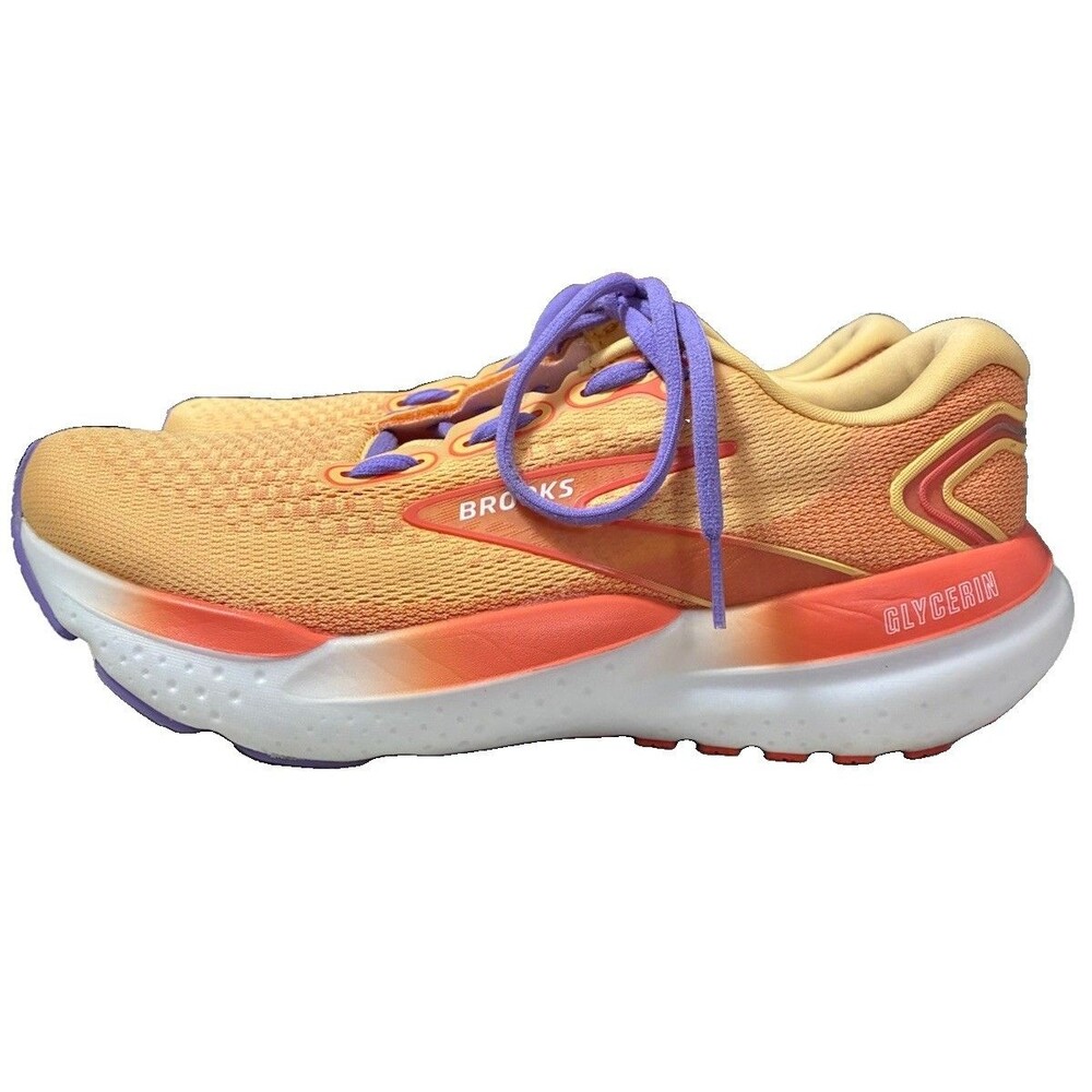 Brooks Glycerin 21 Women’s Athletic Orange Shoes Size 8.5